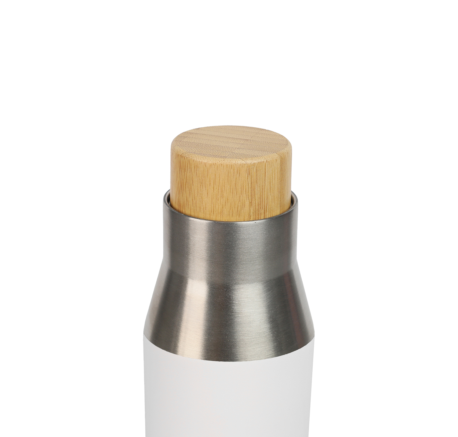 QUENCH - Vaccum Bottle with Bamboo Lid